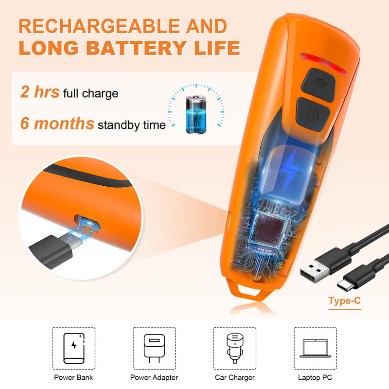 Dog Bark Deterrent Devices, Ultrasonic Anti Barking Device for Dogs, Up to 50FT Long Range Rechargeable Bark Control Safe for Dogs & Human Portable Indoor Outdoor, Dog Training & Behavior Aids 4.5 x 2 x 1 inches Orange - PawsPlanet Australia