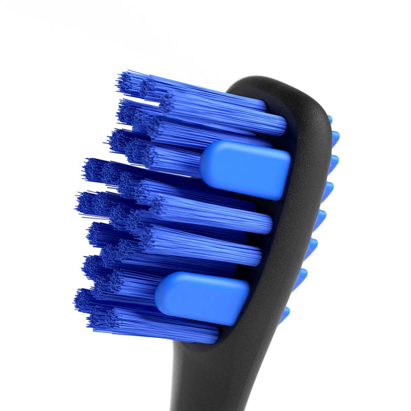BrushMate Pet Toothbrush & BiteBlock Combo Pack for Dogs (Medium, Blue) 1 Count (Pack of 1) - PawsPlanet Australia