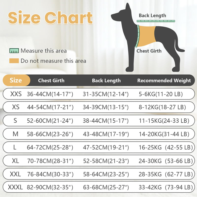 Dog Recovery Suit,Recovery Suit for After Surgery Male/Female Dogs,Cone E-Collar Alternative Pet Vest,Anti-Licking Navy blue stripe XXS