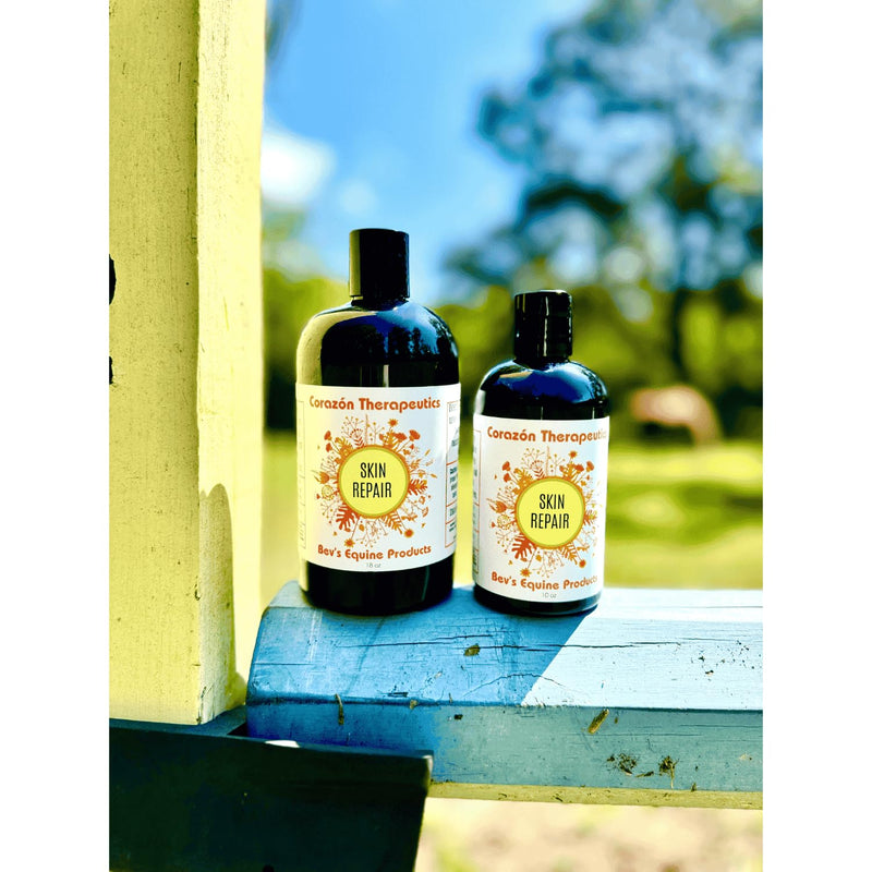 Skin Repair Gel for Horses & Pets – Fast-Acting Wound Care with Calendula, Sulfur & Tea Tree – Heals Rain Rot, Cracked Heels, Insect Bites, Thrush & Skin Irritation – Natural Formula (18 oz) 18 oz