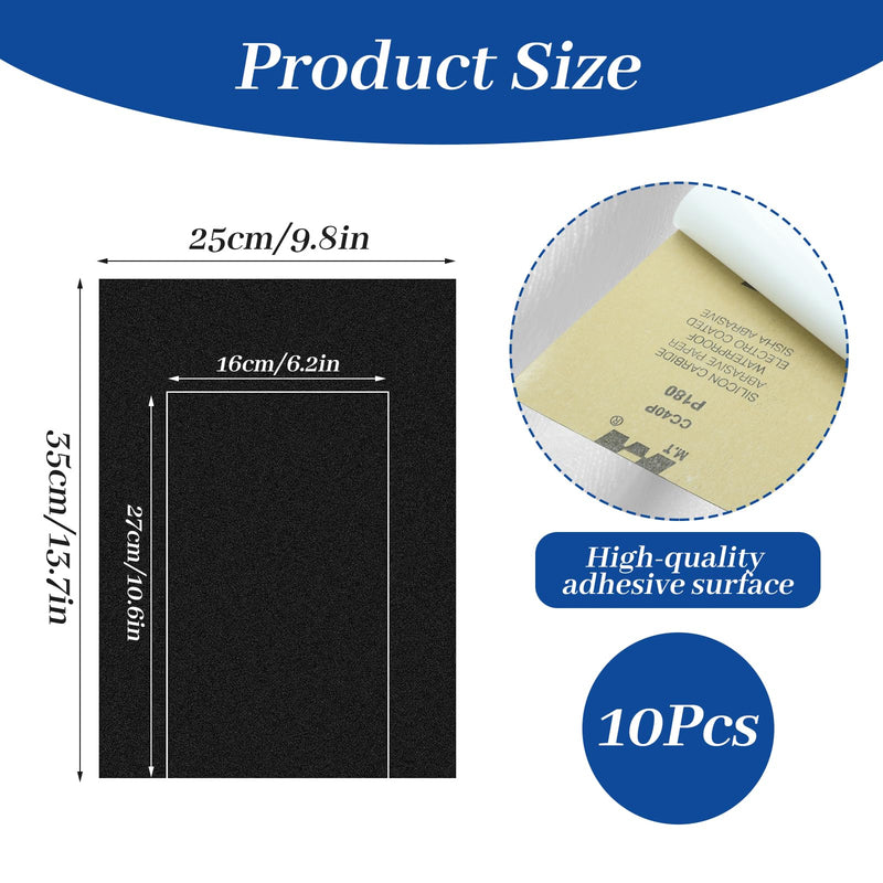 10 Pcs Dog Nail Scratch Board Sandpaper Replacement, 35 * 25cm Scratchboard Sheets Dog Scratcher Pad Replacement Sand Paper for Pets Nail Care
