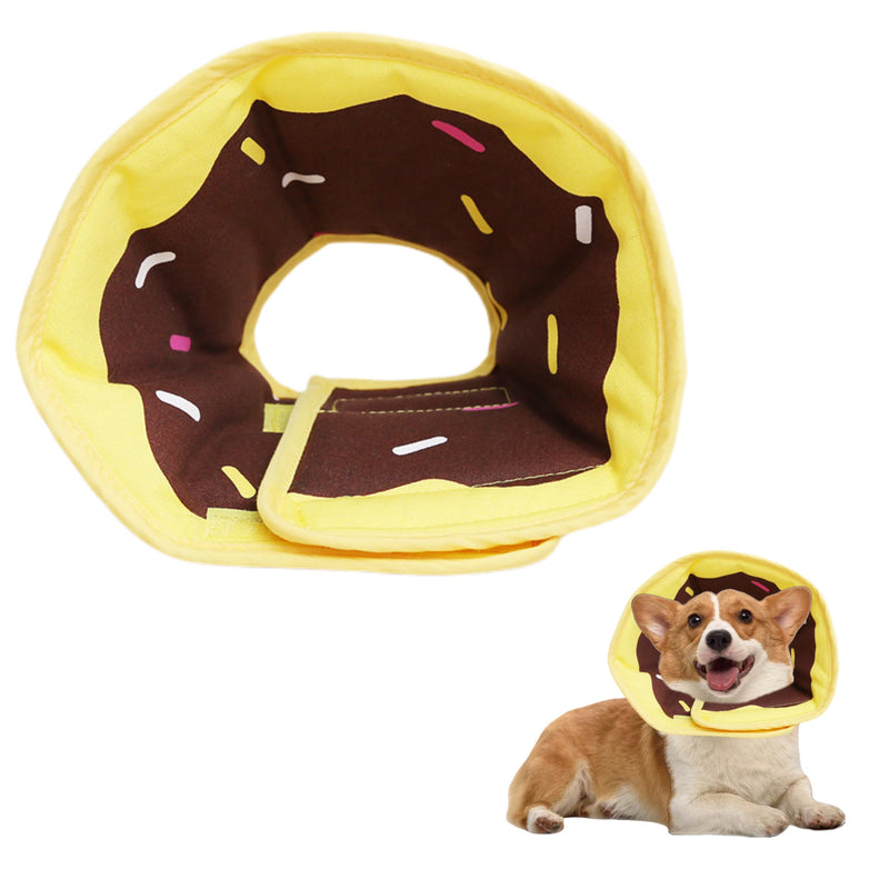 Soft Dog Cone Collar for Dogs After Surgery, Adjustable Dog Recovery Cone Collar for Medium Small Puppy Dogs and Cats to Stop Licking (Donut XL)