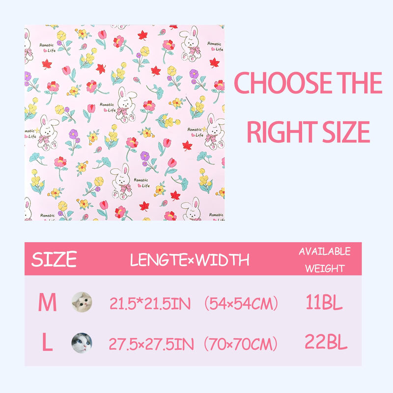 Cat Swaddle Wrap, PurrfectWrap - Soft Breathable Pink Cat Wrapping Blanket for Calming Anxious Cats, Grooming, Nail Trimming and Cuddling (27.6inch (Within 15lbs)) 27.6inch (within 15lbs) - PawsPlanet Australia