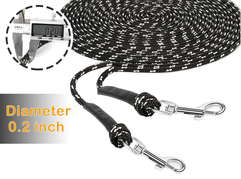 Extra Long Cat Leash for Yard, Lightweight Outdoor Cat Leash Long Light Extension, Long Thin Lead for Rabbits, Kitten, Puppy and Small Animals (4.5M/ 15FT) 4.5M/15FT - PawsPlanet Australia