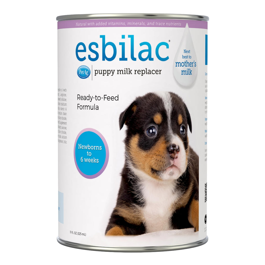 Pet-Ag Esbilac Puppy Milk Replacer Liquid - 11 oz - Ready-to-Feed Puppy Formula with Vitamins for Puppies Newborn to Six Weeks Old - Easy to Digest 2