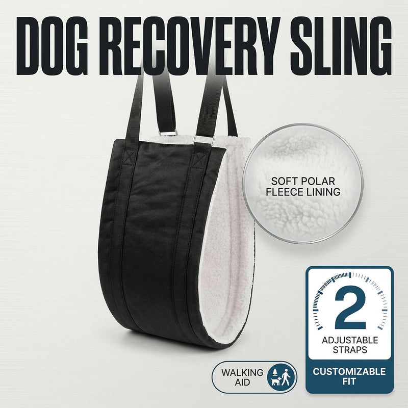 Tabanzhe Adjustable Dog Lifting Harness for Back Legs,Mobility Aids Support Sling for Weak Rear Legs,Rehab Lift Harness for Senior Injured Disabled Dogs After ACL Surgery