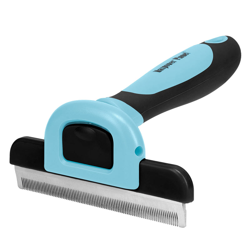 Maxpower Planet Dog Grooming Rake and Blue Deshedding Tool - Double-Sided Dermatting Brush and Grooming Brush for Pets - PawsPlanet Australia