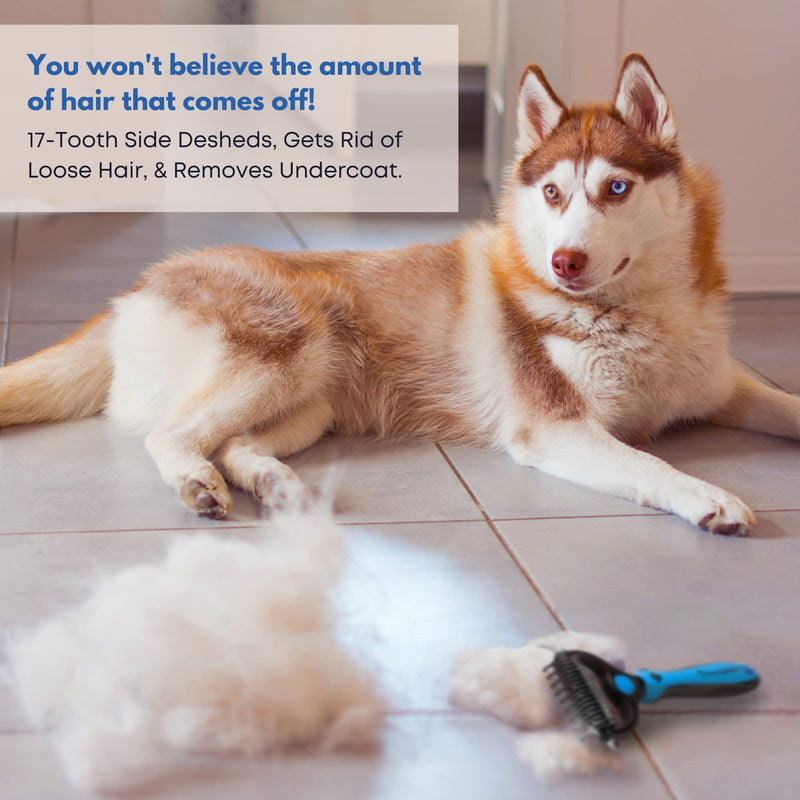 Dematting and Deshedding Grooming Tools For Short, Medium, and Long Haired Pets - PawsPlanet Australia
