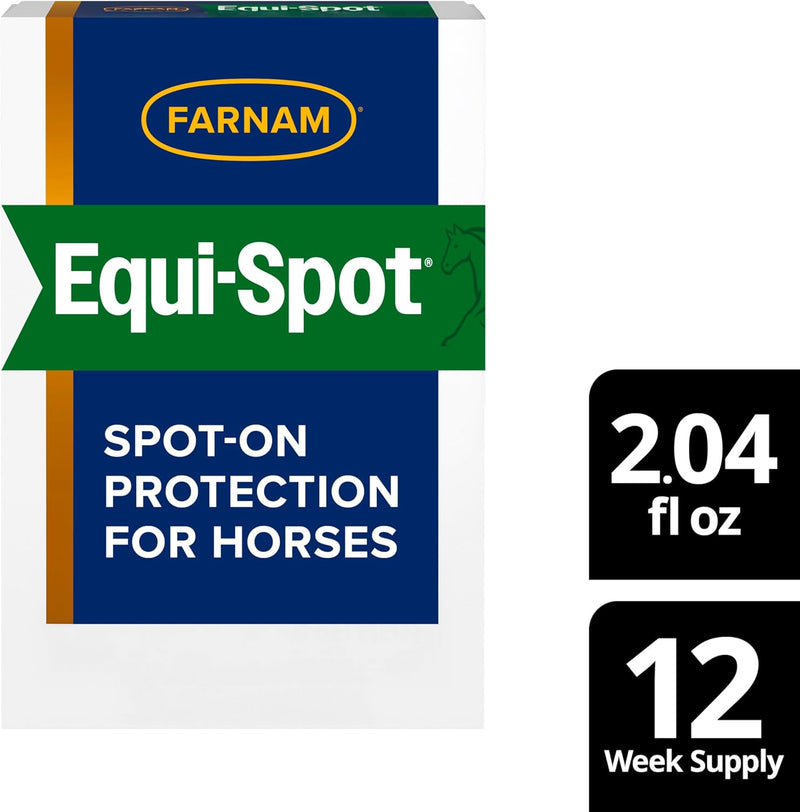 Farnam Equi-Spot Spot On Protection for Horses, 12-Week Supply with 6 Applications 12 week supply - PawsPlanet Australia