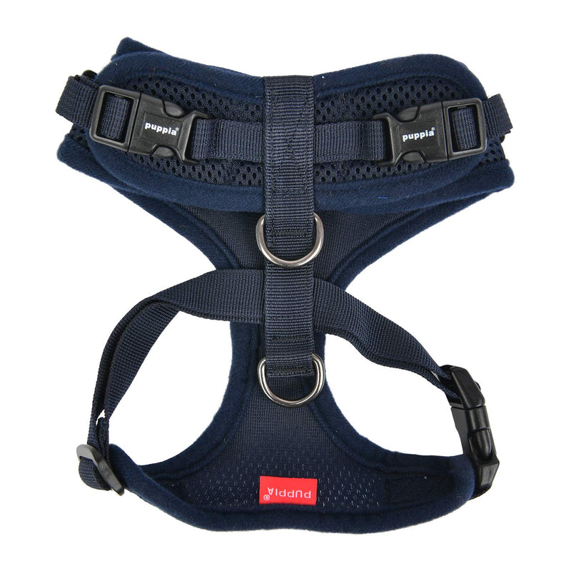 Authentic Puppia RiteFit Harness with Adjustable Neck, Navy, Extra Large X-Large - PawsPlanet Australia