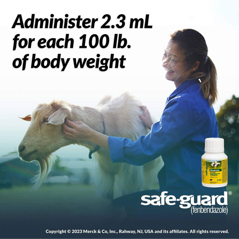 Merck Safeguard Goat Dewormer, 125ml - PawsPlanet Australia