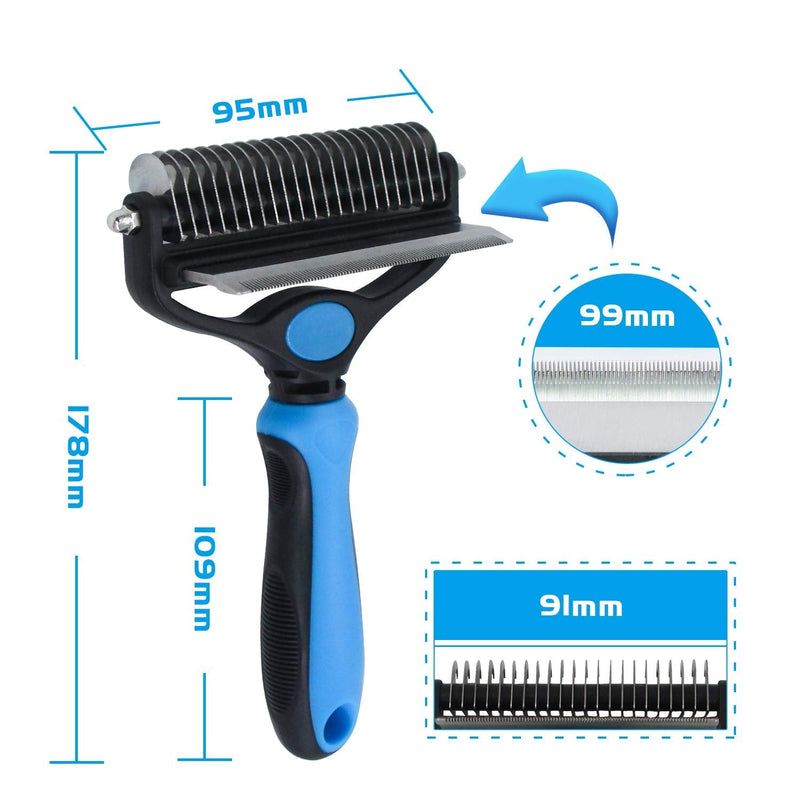JAKEMY Pet Supply-Dog Clipper Rechargeable Dog Trimmer and Pet Grooming Tool - PawsPlanet Australia