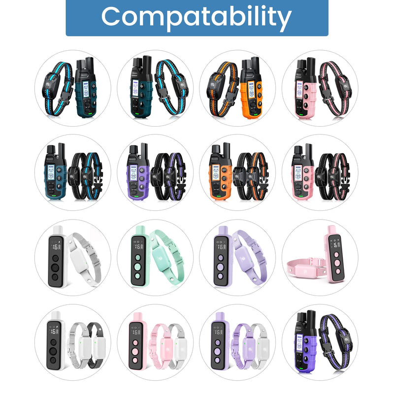 2-Pack Charger Cord for Bousnic Dog Shock Collar RS2A and RS2B, 2-in-1 Training Collar USB Charging Cable - PawsPlanet Australia