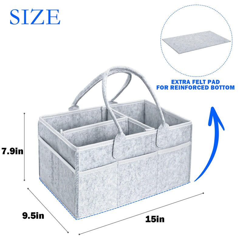 Pet Grooming Tote Bag, Dog Storage Organizer for Grooming Supplies Multiple Pockets, Lightweight and Durable Design (Bag Only)