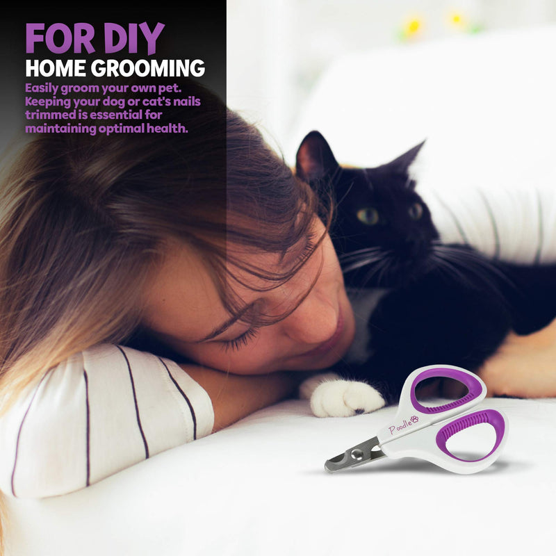 Cat Nail Clipper, Dog Nail Trimmers – Pet Claw Scissors for Cats, Dogs, Rabbits & Small Animals – Sharp Stainless Steel Professional Grooming Tool - Gentle Yet Effective - PawsPlanet Australia