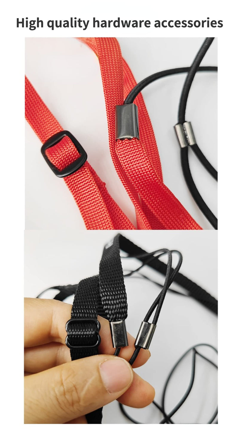 Adjustable Bird Harness with 78.7 Inch Leash, Outdoor Flying Training Rope Kit for Bird Parrots, Parrot Flying Rope Straps Outdoor Training Traction Rope for Small Medium Large Size Birds (XL) XL - PawsPlanet Australia