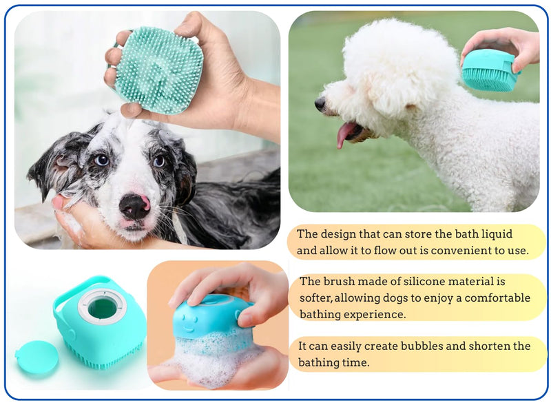 Dog cleaning and grooming 8-piece set, nail files with LED Light and Nail file, dog comb, cleaning brush, Bags Dispenser and trash waste bag, dog poop bags dispenser, grooming supply package - PawsPlanet Australia