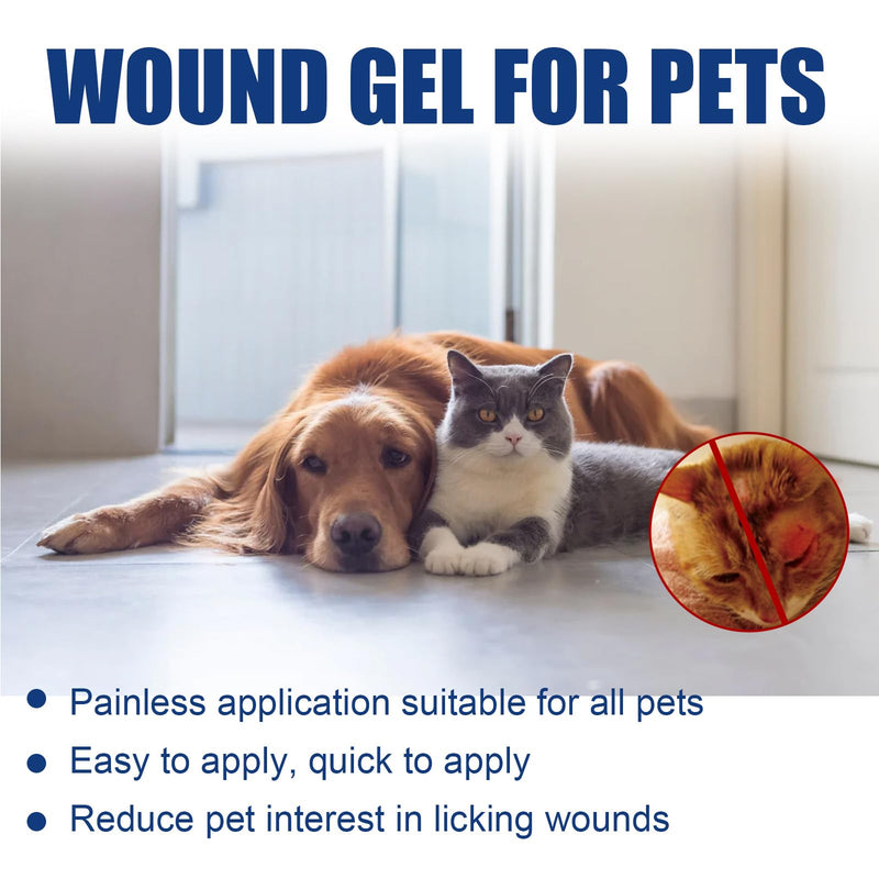 Wound Ointment for Dogs, Cleaning and Care of Wound Areas, Wound Care for Dogs, Cats and Other Pets 20 g