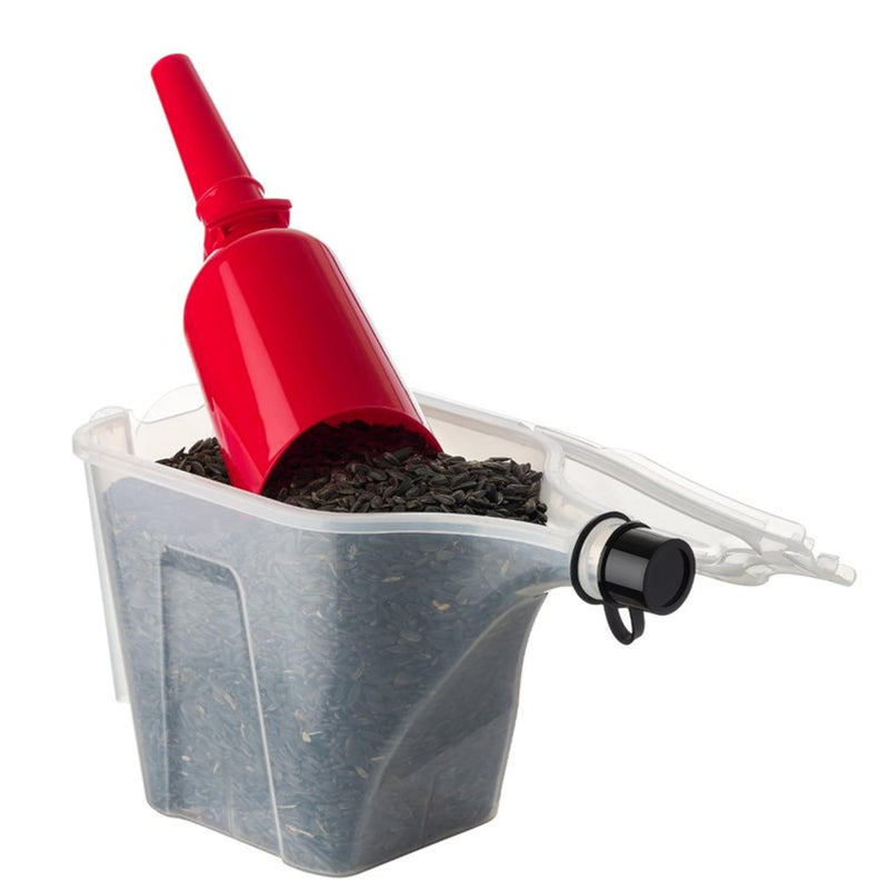 More Birds 3N1 Bird Seed Super Tote and Storage, 5 lb Seed Capacity 5 lb. - PawsPlanet Australia