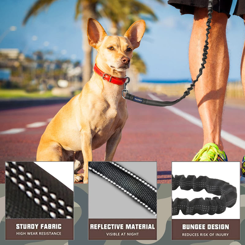 Auroth Tactical Dog Harness with 6 FT Heavy Duty Dog Leash and Reflective Dog Collar for Medium Large Dogs - PawsPlanet Australia