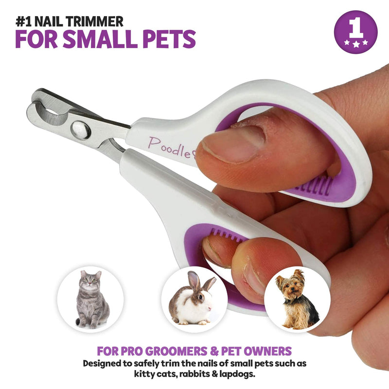 Cat Nail Clipper, Dog Nail Trimmers – Pet Claw Scissors for Cats, Dogs, Rabbits & Small Animals – Sharp Stainless Steel Professional Grooming Tool - Gentle Yet Effective - PawsPlanet Australia