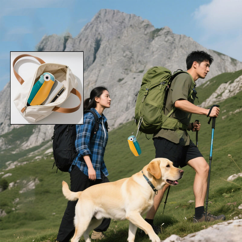 17oz Hornbill Water Cup Dog Water Bottle for Walking, Portable Collapsible Dog Water Bottle, Cat Walking and Hiking Puppy Gift, Outdoor Pet Drinking Waters Bottles for Camping - PawsPlanet Australia