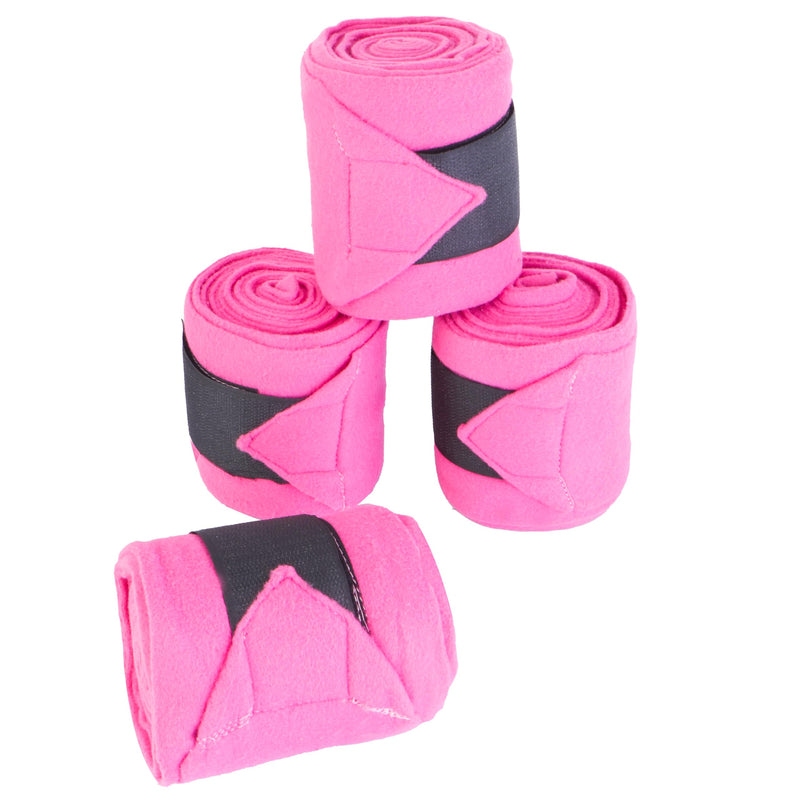 Horse Leg Bandage/Horse Leg wrap (Set of 4) Red, Blue, Navy Blue, Black, Pink, and White (Pink)