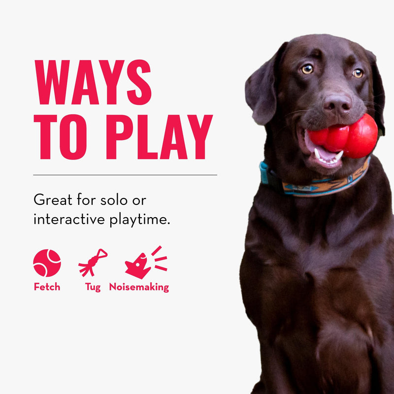 KONG Wubba - Dog Toy for Tug of War & Fetch - Dog Supplies for Puppy & Dog Playtime - Outdoor & Indoor Dog Toy - for XL Dogs X-Large (Pack of 1) Standard Packaging - PawsPlanet Australia