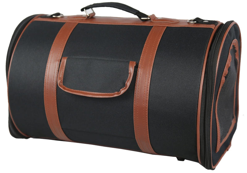 Pet Life Airline Approved Cynlider Fashion Pet Carrier - Airline Approved Travel Dog Carrier for Small Dogs and Cats - PawsPlanet Australia