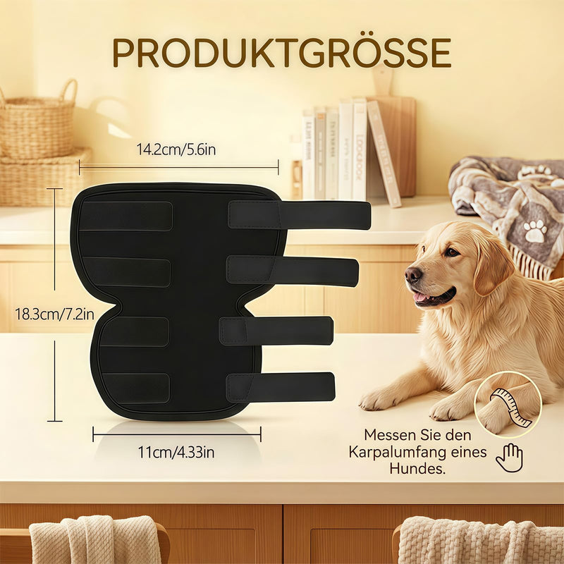 2 Pieces Knee Brace for Dog Hind Leg, Ankle Brace for Dogs, Comfortable, Adjustable, Licking Protection for Dog Hind Leg, Dog Leg Bandage for Wrapping Wounds and Injuries, for Wound Healing, M