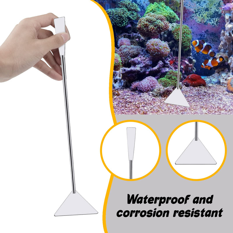 Fish Tank Cleaning Tools, 8 in 1 Aquarium Feeder Tools Kit, Aquarium Plants Cleaner, Stainless Steel Feeding Cleaning Tools 8pcs