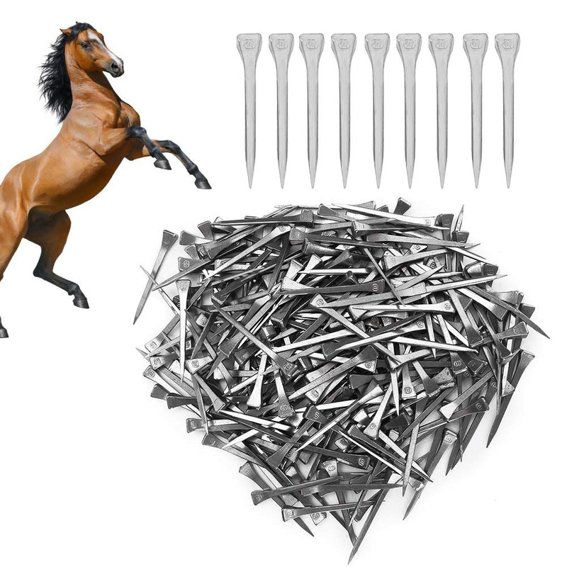 Horseshoe Nail, 250 Pcs E6 Horseshoe Nail Steel Hoof Peg Securing Firmly Horse Tool Accessory