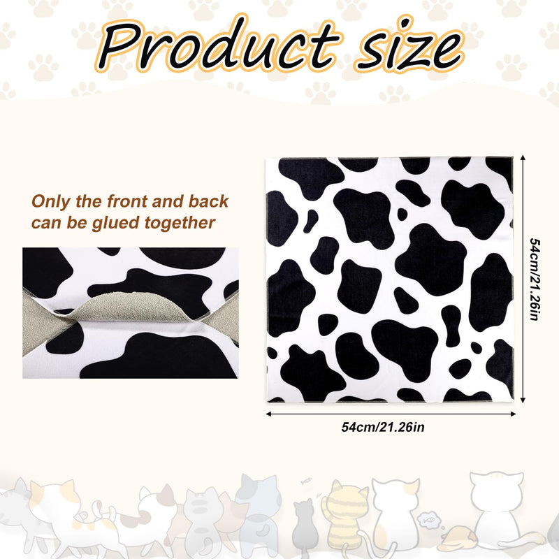 Cat Wrap for Grooming, Cute Pattern Strong Self-Adhesive Anti-Scratch Adherent Cat Wrap Multifunctional Swaddle Wraps Grooming Wrap Cat Restraint for Cutting Nail Clipping Practical Cat Supplies - PawsPlanet Australia