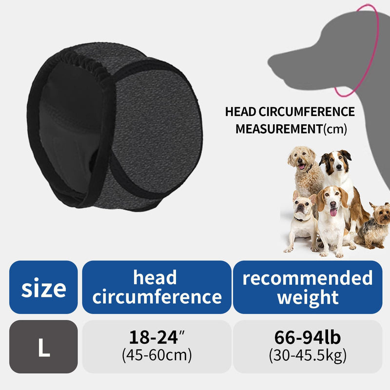 Dog Ear Protectors, Dogs Snood Ears Protector, Nlsqw Dog Ear Defenders, D-og Ears Cover, Muffs Noise Protection Comfortable Quiet Dogs Calming Hood for Grooming, Thunder, Fireworks & Bathing