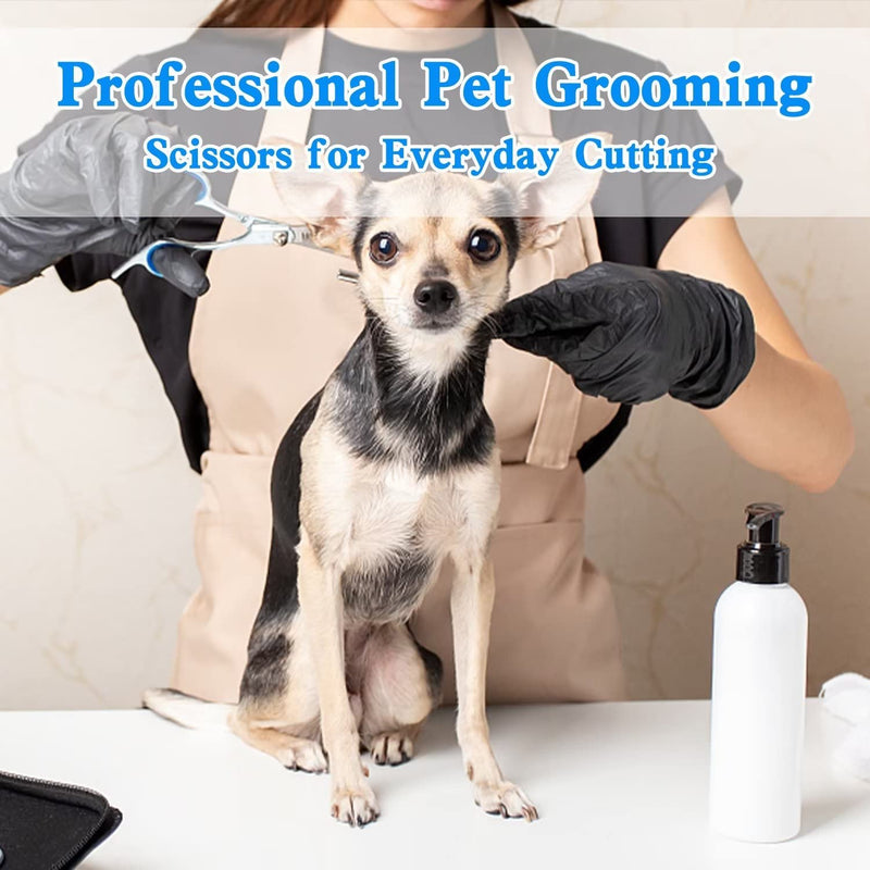 8'' Thinning Shears for Dogs Professional Dog Thinning Shears for Grooming, Japan 440C Stainless Steel Shears,Sharp, Fluffy Heavy Duty Blending Scissor for Pets 8 - PawsPlanet Australia