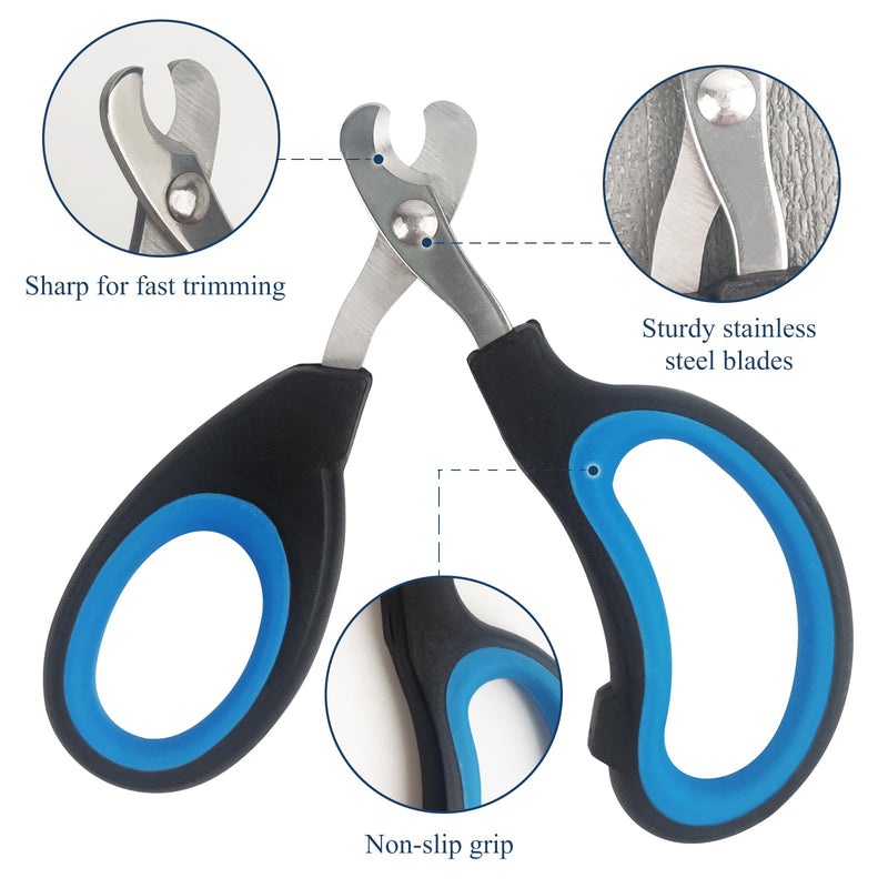 ZUFECY Pet Nail Clippers,Kitten Claw Nail Clippers for Small Medium Breeds, Cat Claw Trimmers, Grooming Tool for Small Animals - PawsPlanet Australia