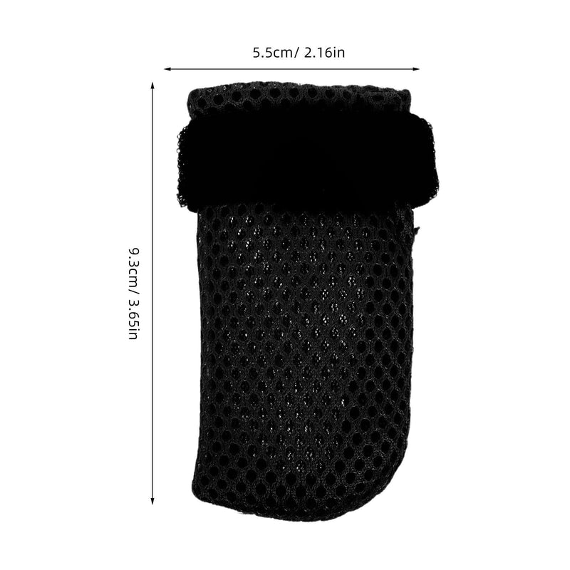 PRETYZOOM 4-Pack Anti-Scratch Cat Shoes Made of Polyester, Adjustable Paw Boots for Cats, Breathable Anti-Scratch Socks for Medication and Grooming