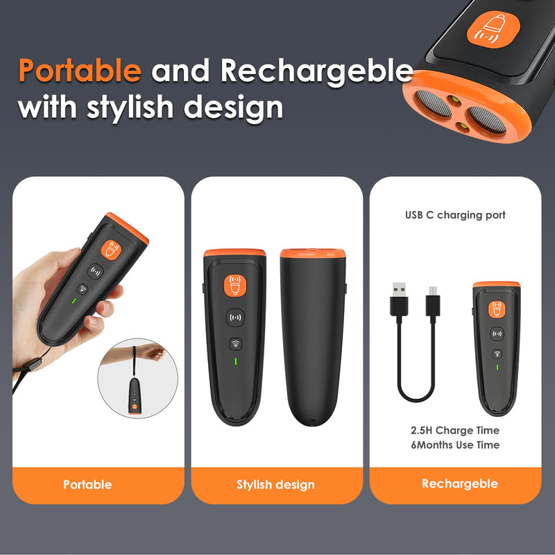 Dog Bark Deterrent Devices - Ultrasonic Flashlight Sound. Anti Barking Device for Dogs (Portable and Rechargeable with Stylish Design) - PawsPlanet Australia