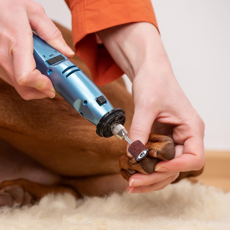 42 Pack Nail Grinder Replacement Kit, Nail Grinders for Dogs Replacement Kit, Pet Nails Grinder with Sanding Drum Bands, Dog Claw Grooming Trimmer Supplies Care, Pet Smoother Claw Care - PawsPlanet Australia
