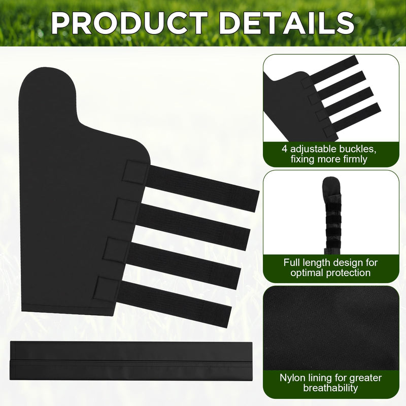 Shinylin 50 Inch Horse Tail Bag Wrap Protector Horse Wrap 420 D Nylon & Cotton Lined Full Length Padded Tail Protection for Horses Protectores para Caballos Guard for Travel, Show and Stable