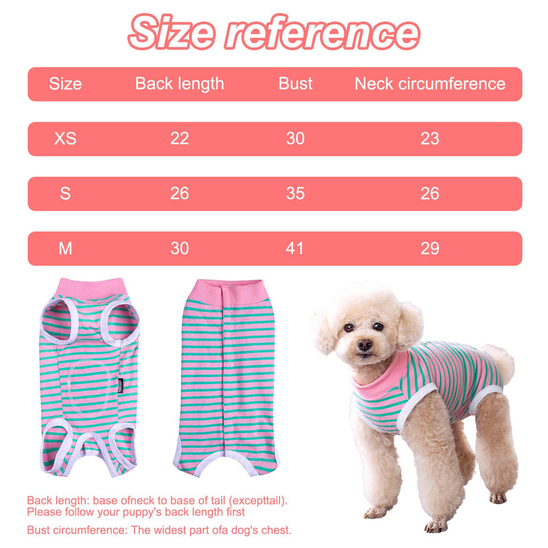 Dog Surgery Suit, Soft Dog Surgical Bodysuit for Allergies Wound Protection Cone Alternative (M) M