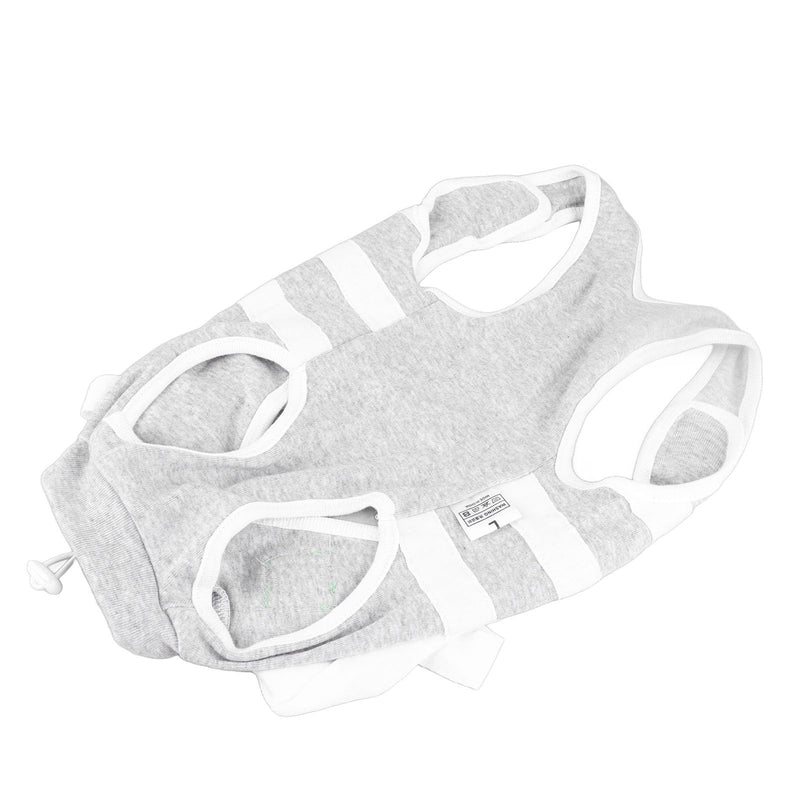 Cat recovery suit made of soft cotton, anti-licking for post-operative comfort in cats and kittens, 1 pack