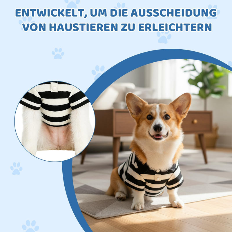 Dog Clothing, Surgical Body Dog, Dog Clothes Small Dogs, Dog Clothing Size S, Dog Comb, Dog Comb for Removing Tangles and Knots