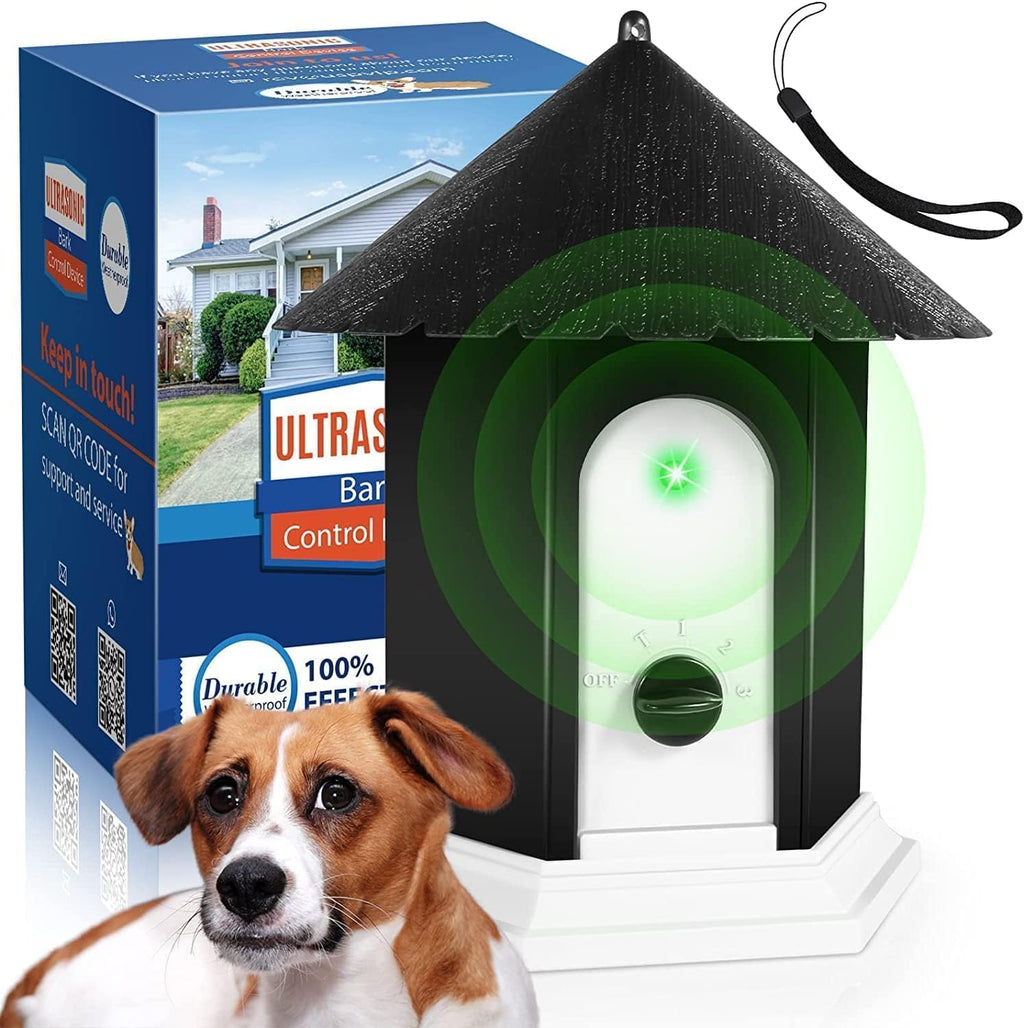 Anti Barking Device, Dog Barking Control Devices Up to 50 Ft Range Dog Training & Behavior Aids, 2 in 1 Ultrasonic Dog Barking Deterrent Devices, Indoor & Outdoor Anti Barking Device Safe for Dogs - PawsPlanet Australia