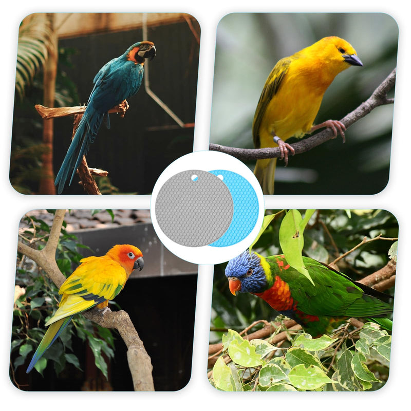 2 Pcs Bird Slow Feeder Mats Birds Foraging Toys Puzzle Interactive Parrot Foraging Toys Parrot Cage Accessories for Parakeet Cockatiel African Grey Conure Budgies﻿ African Grey - PawsPlanet Australia