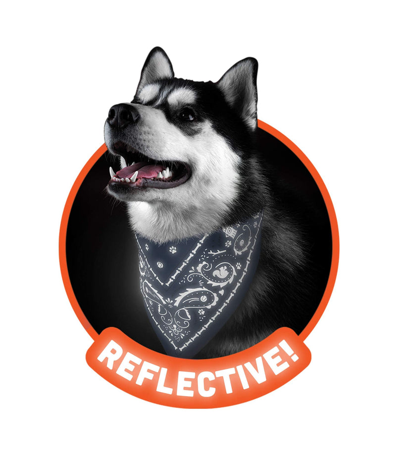 Genuine Fred Howligans Dog Bandana, Small, Navy - PawsPlanet Australia