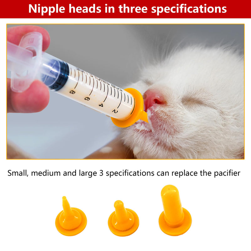 Pet Feeding Bottle and Syringe Set for Puppies and Kittens - PawsPlanet Australia