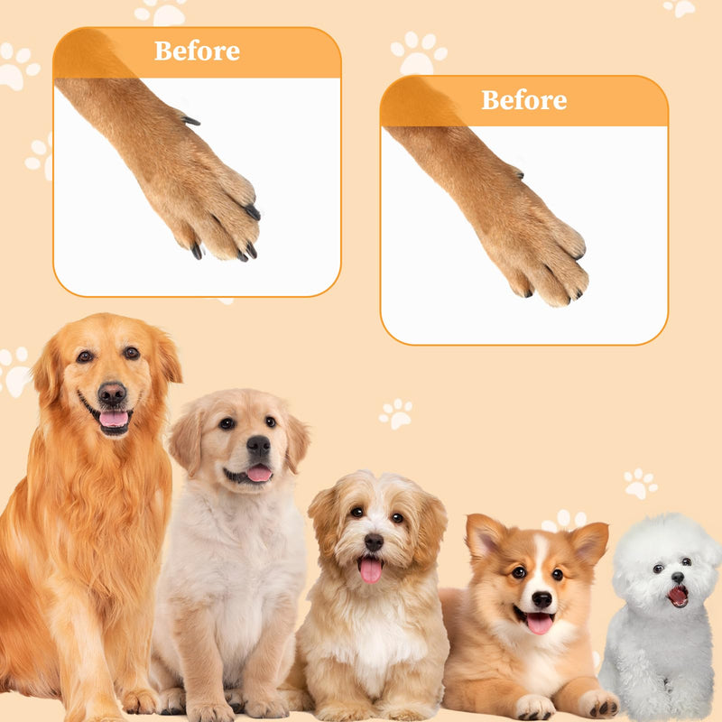 Dog Nail File, Pet Scratch Board, Including 3 Replaceable File Discs, Can be Used to Modify and Polish Pet Toenails, and Help Dogs and Cats Establish Fingertip Health(Black) Black - PawsPlanet Australia