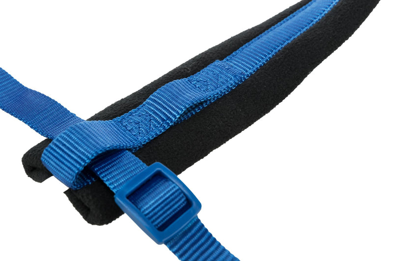 Trixie 20422 Premium Harness L-XL 70-100 cm/ 25 mm Blue Large-XL 70-100 cm/25 mm - PawsPlanet Australia