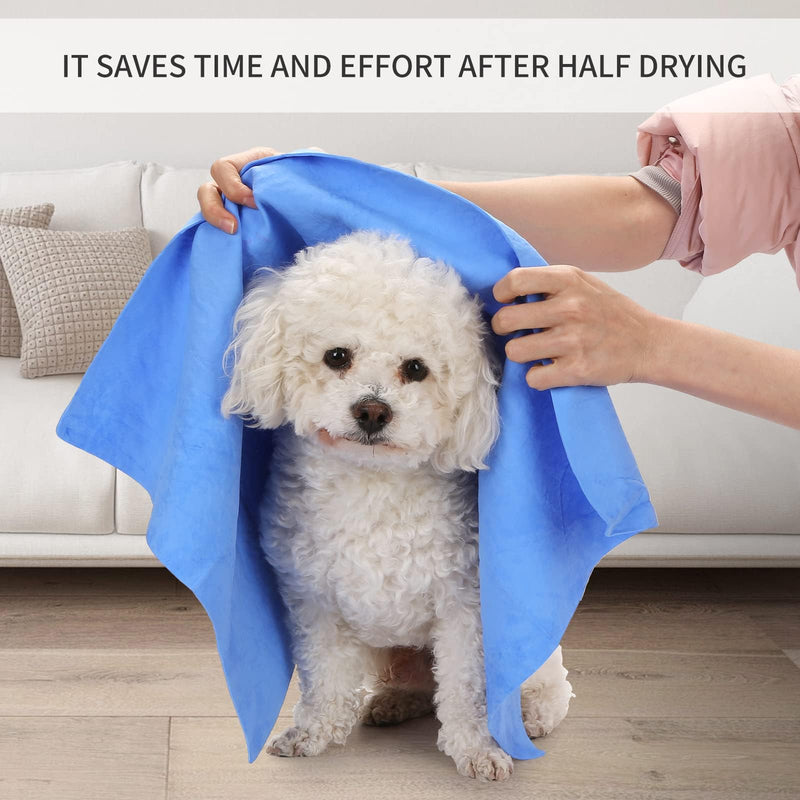 Cats Towel,Dog Towels,Quick Drying pet Bath Towel,Absorbent Bath Towel Convenient Pet Cleanning Washcloth Absorbent Towel for Dog Pet Grooming Towel(5pcs) - PawsPlanet Australia